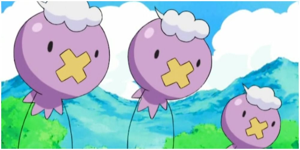 drifloon pokemon anime Herd