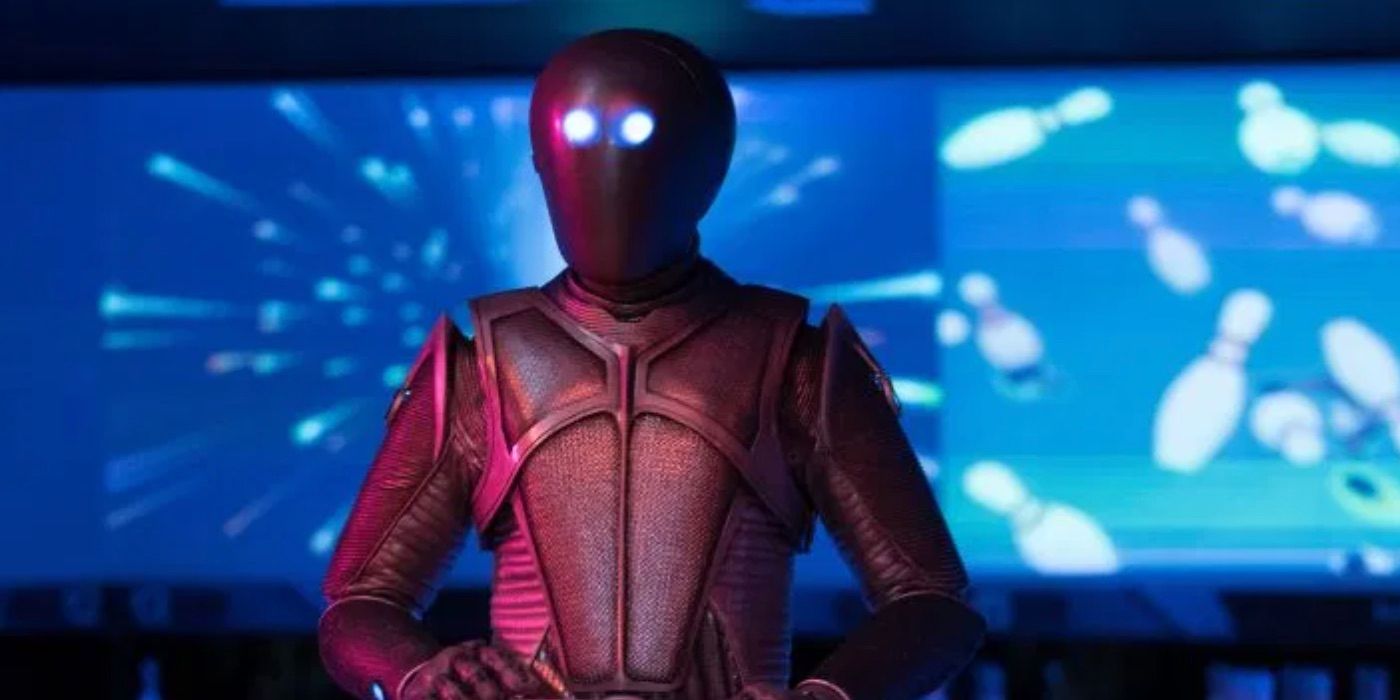 Isaac having a night out on The Orville
