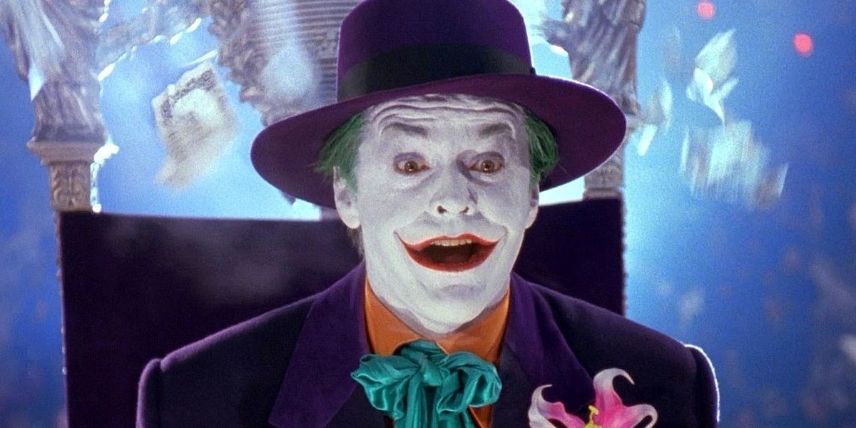 The Joker talking to Batman