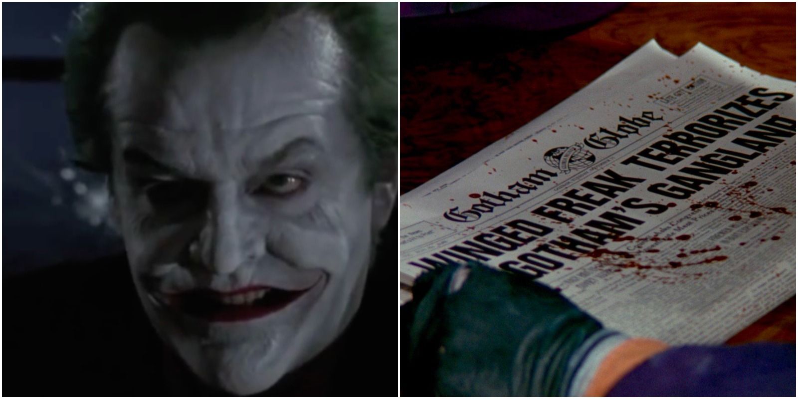 Jack Nicholson as Joker in the 1989 film