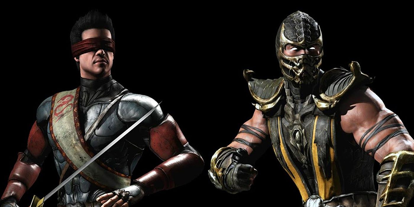 Kenshi and Scorpion from Mortal Kombat