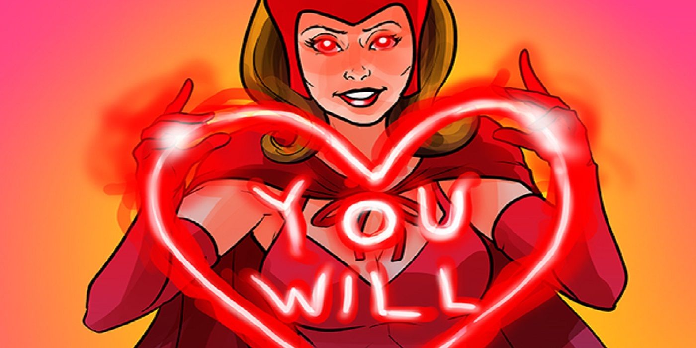 Image result for scarlet witch valentines card