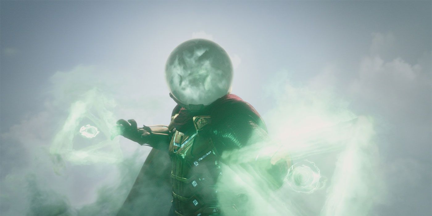 mysterio in spider-man far from home Cropped