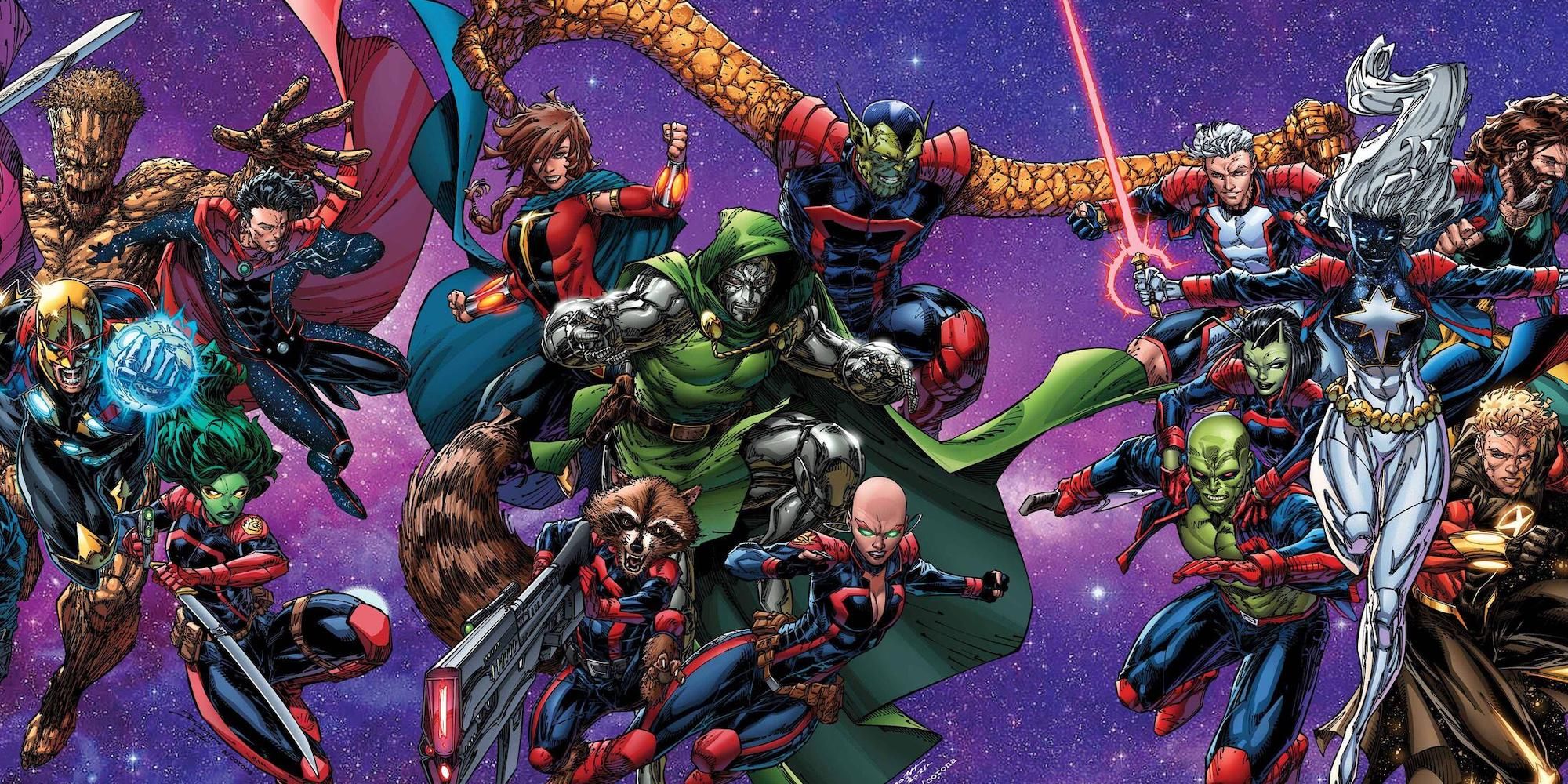 new guardians of the galaxy roster al ewing 2021