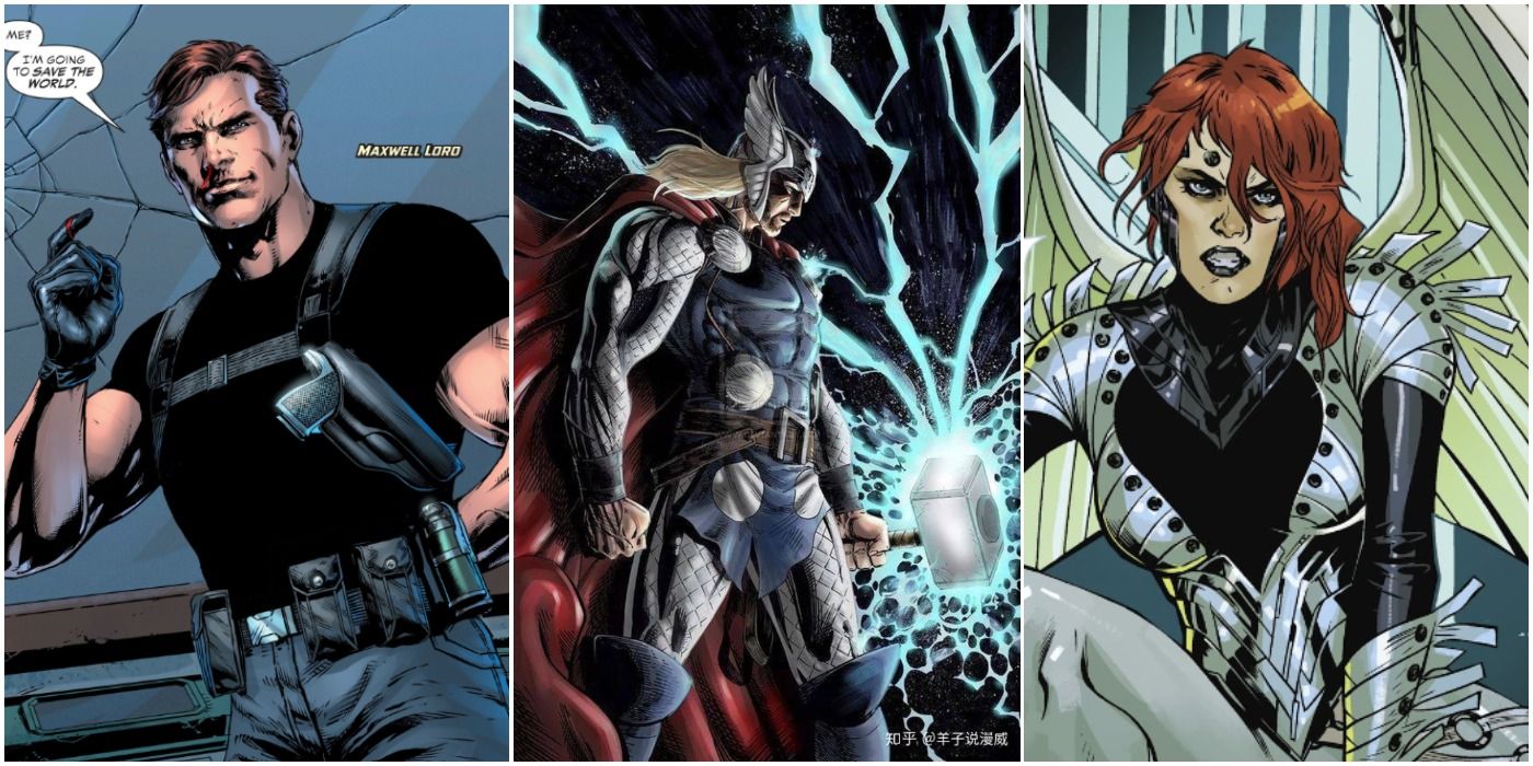 Maxwell Lord, Thor, and Silver Swan header