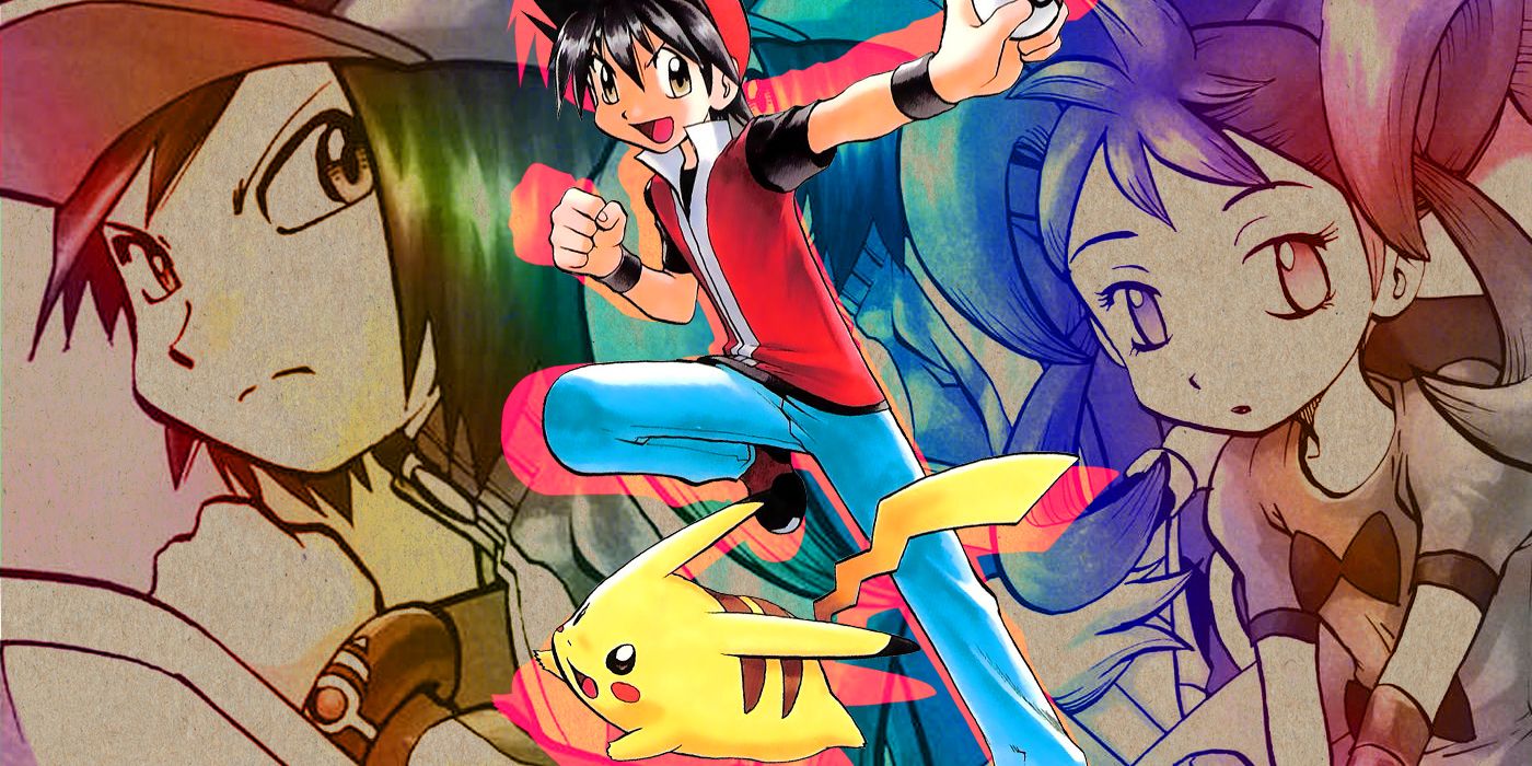 Pokemon trainer red  Pokemon red, Pokemon adventures manga, Pokemon firered