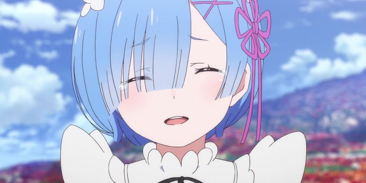 Rem Smiling From Re:Zero − Starting Life In Another World
