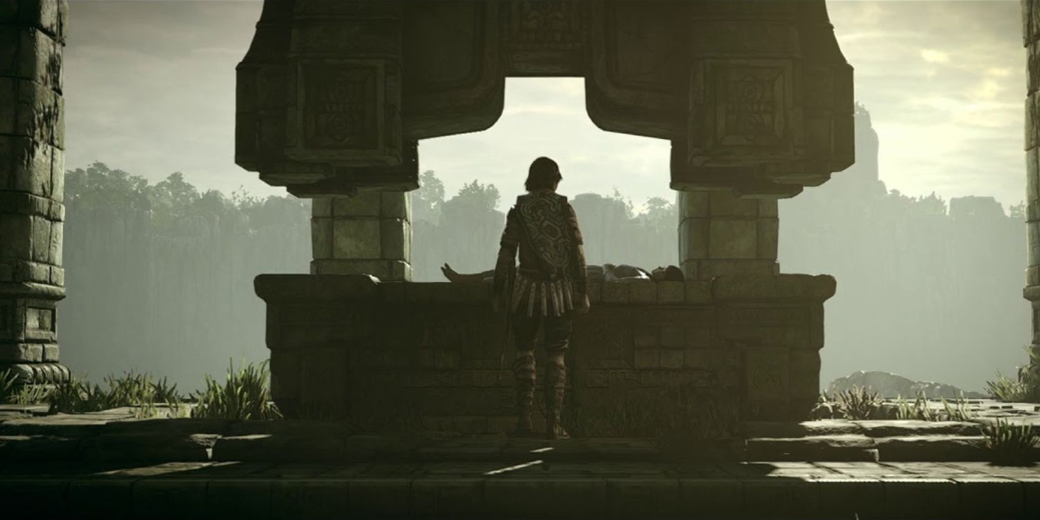 What inspired Shadow of the colossus architecture? : r