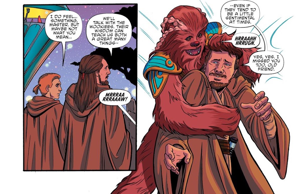 Star Wars: Qui-Gon & Obi-Wan Had Their Very Own Chewbacca