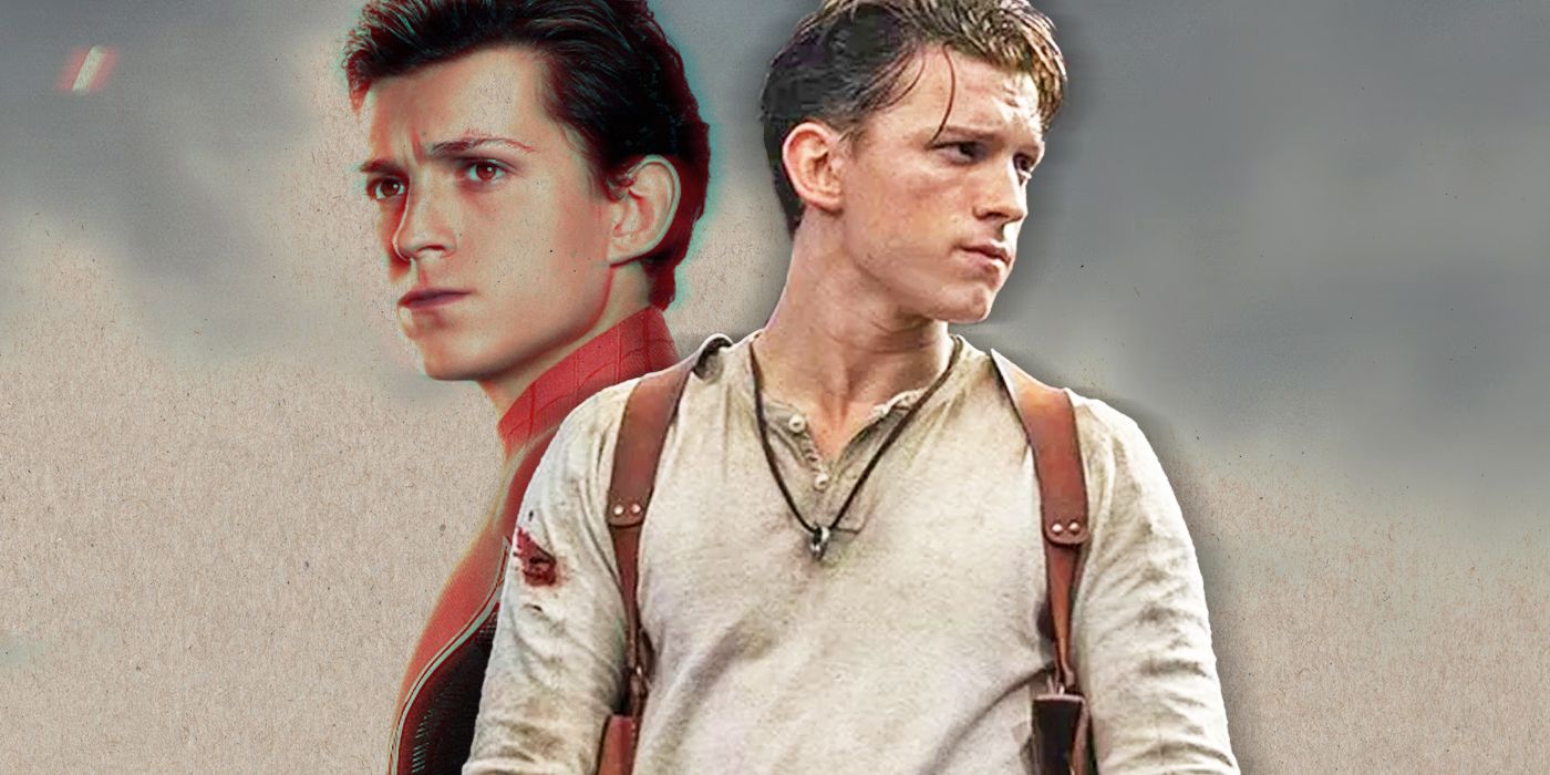tom holland uncharted spiderman