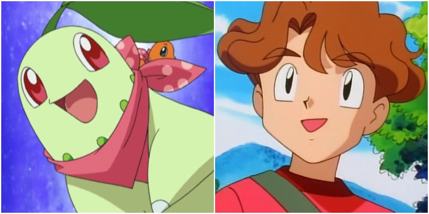 Chikorita, Charmander, and Todd Snap__Pokémon