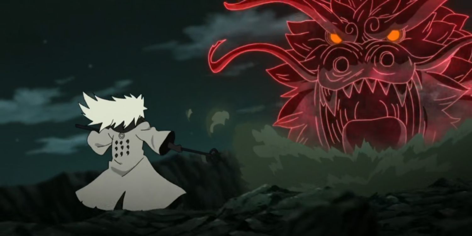 4 Night Guy dragon and madara uchiha in Naruto