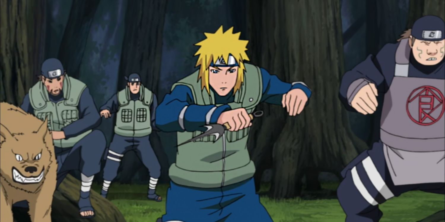 Minato surrounded by the Enemy