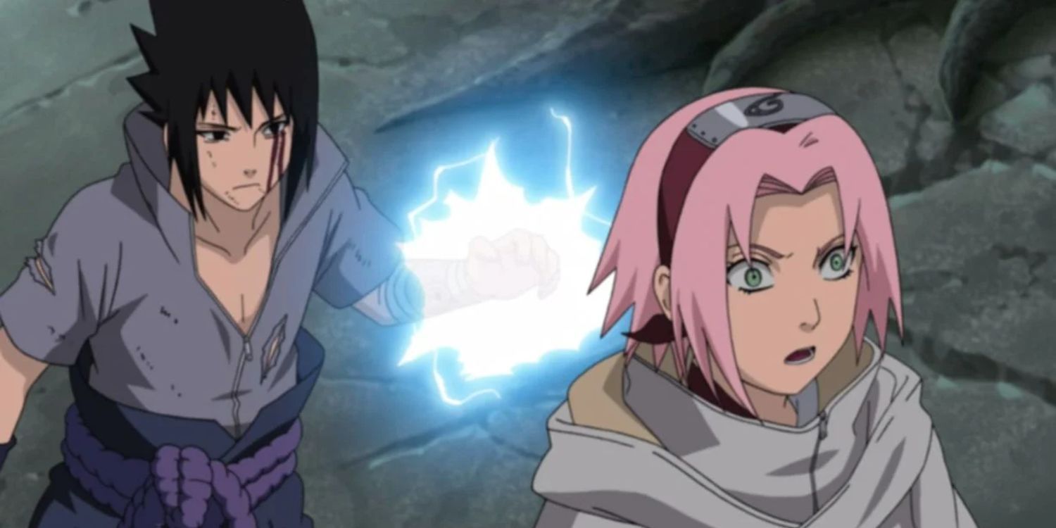 5 sasuke tries to kill sakura in Naruto