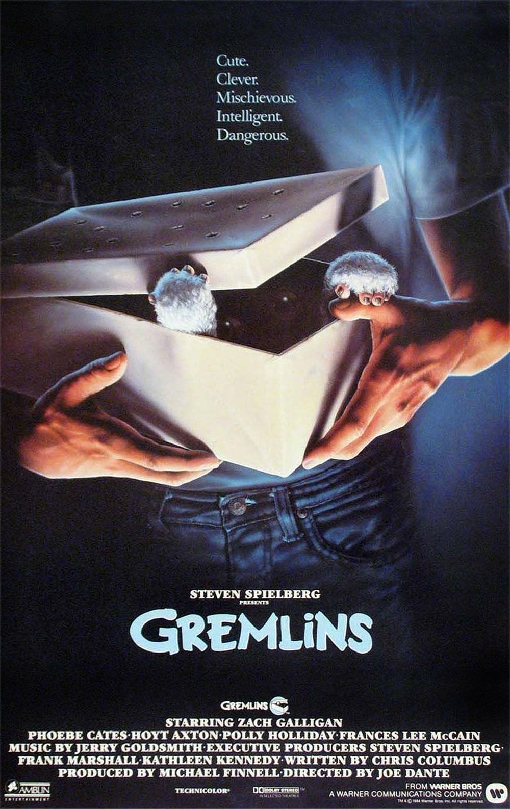 The original 1980s poster for Gremlins