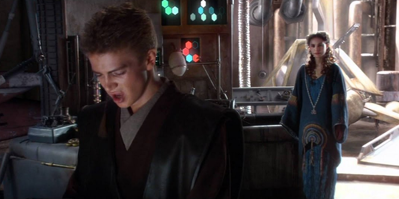 Anakin Skywalker Admitting To Padme Amidala That He Killed All The Sand People Star Wars