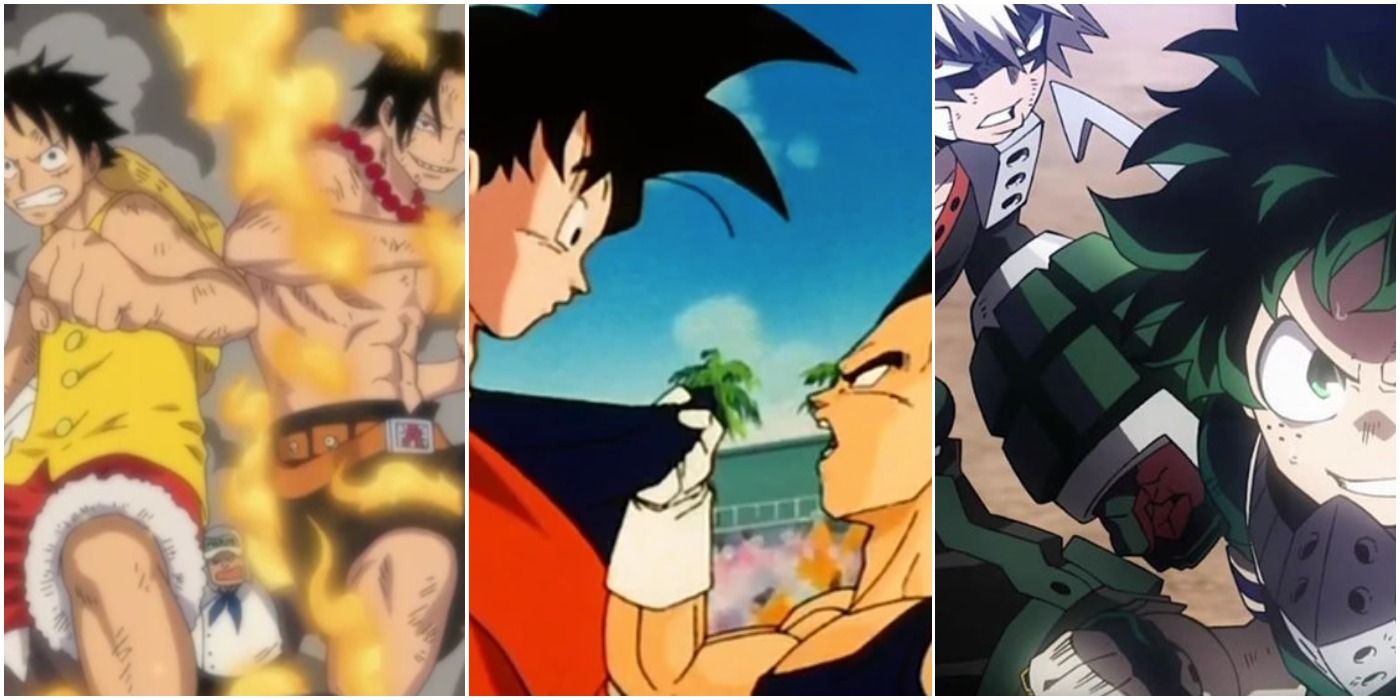 10 Anime Rivalries That Are Also Friendships