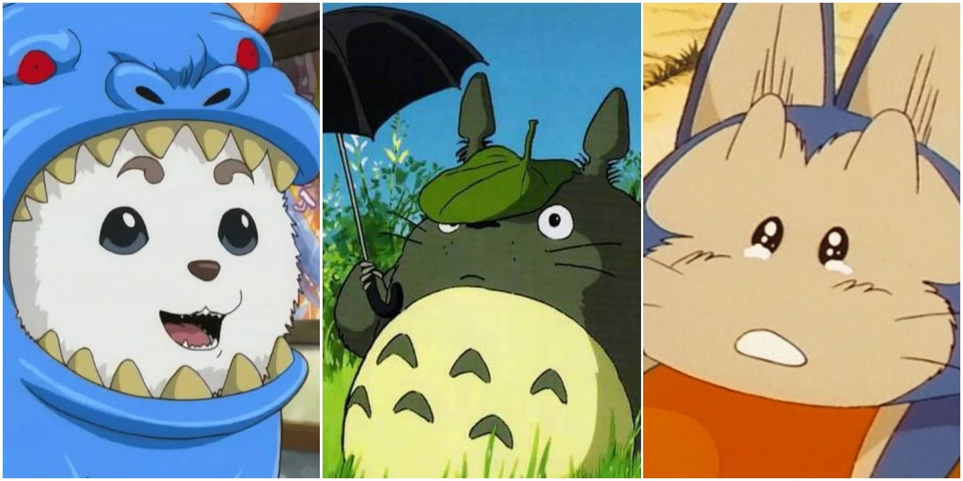 Anime Pets Sadaharu Totoro Puar Trio Header