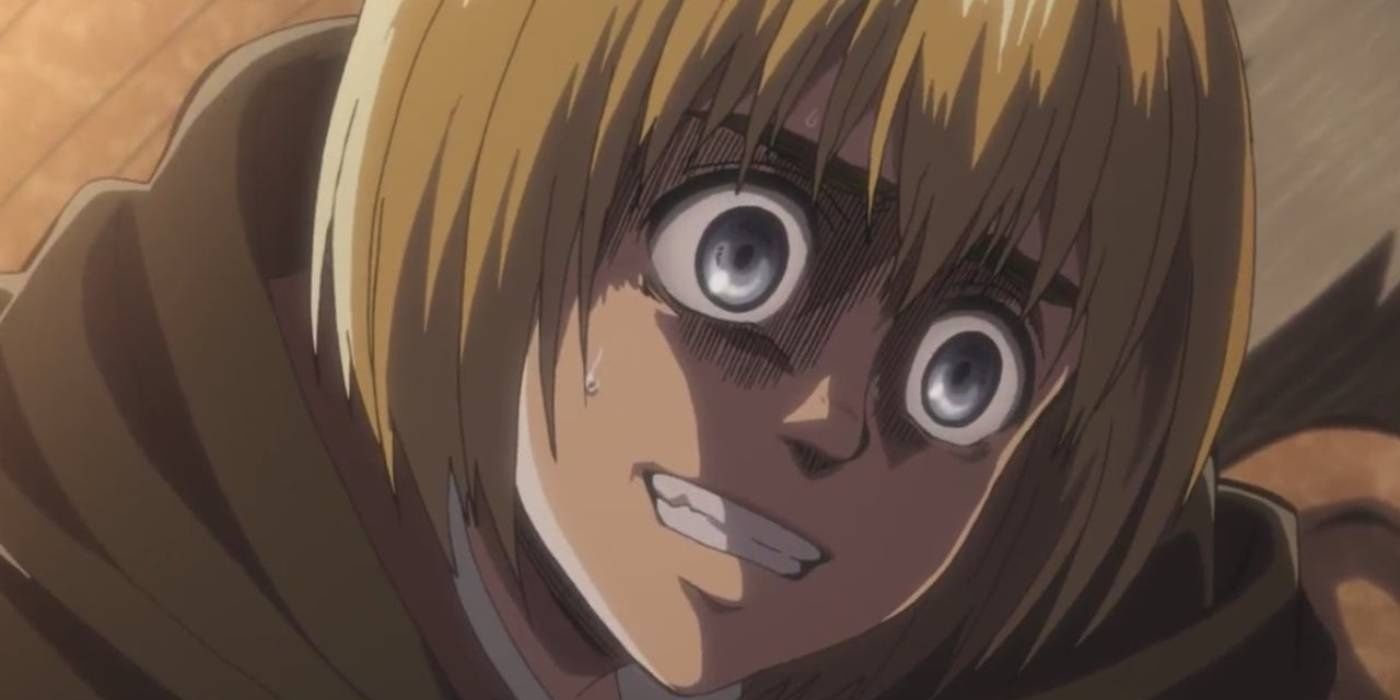 Armin Arlert Attack On Titan Anime Smiling