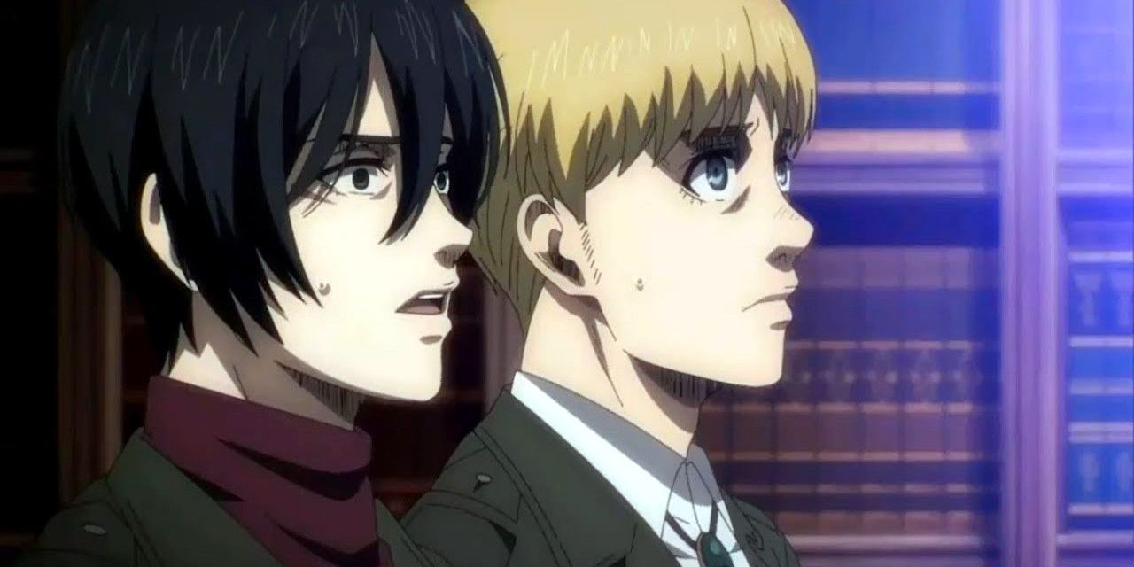 Attack on Titan Season 4 Episode 12 Mikasa Armin