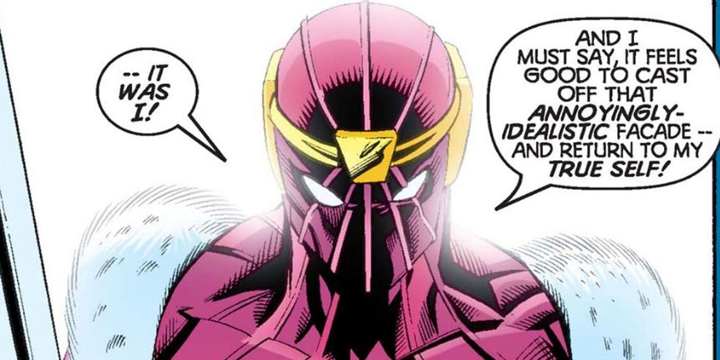 Baron Zemo in front of a white background