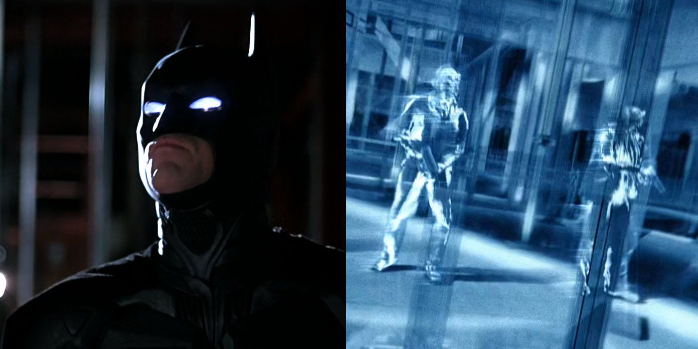 Batman uses a technological form of echolocation in The Dark Knight
