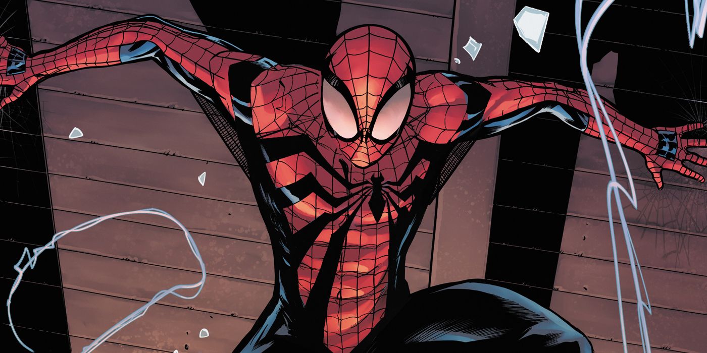 Ben Reilly in his Spider-Man Beyond suit