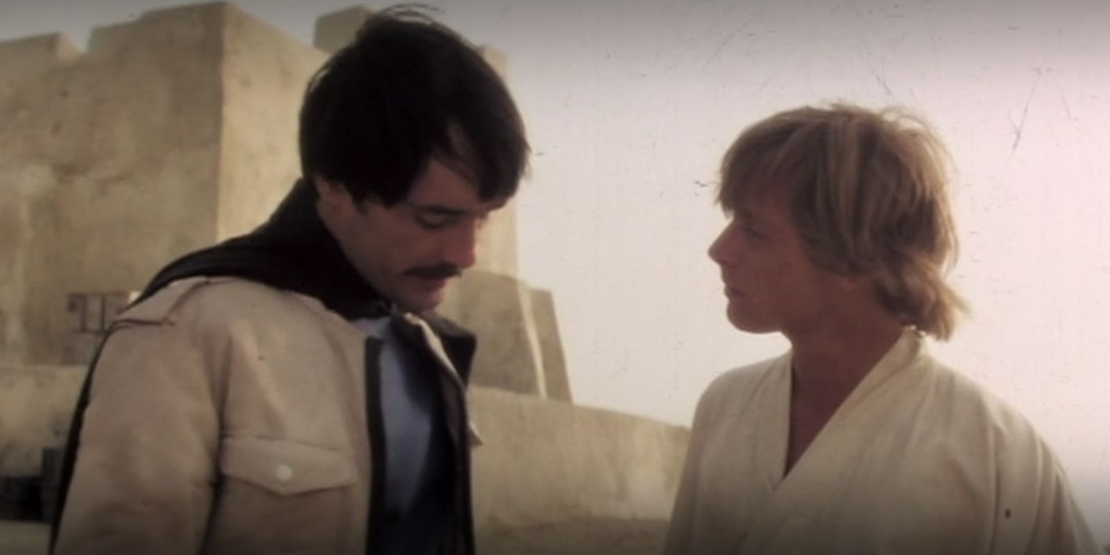 Biggs Darklight Confesses His Plan to Join the Rebellion to Luke Skywalker