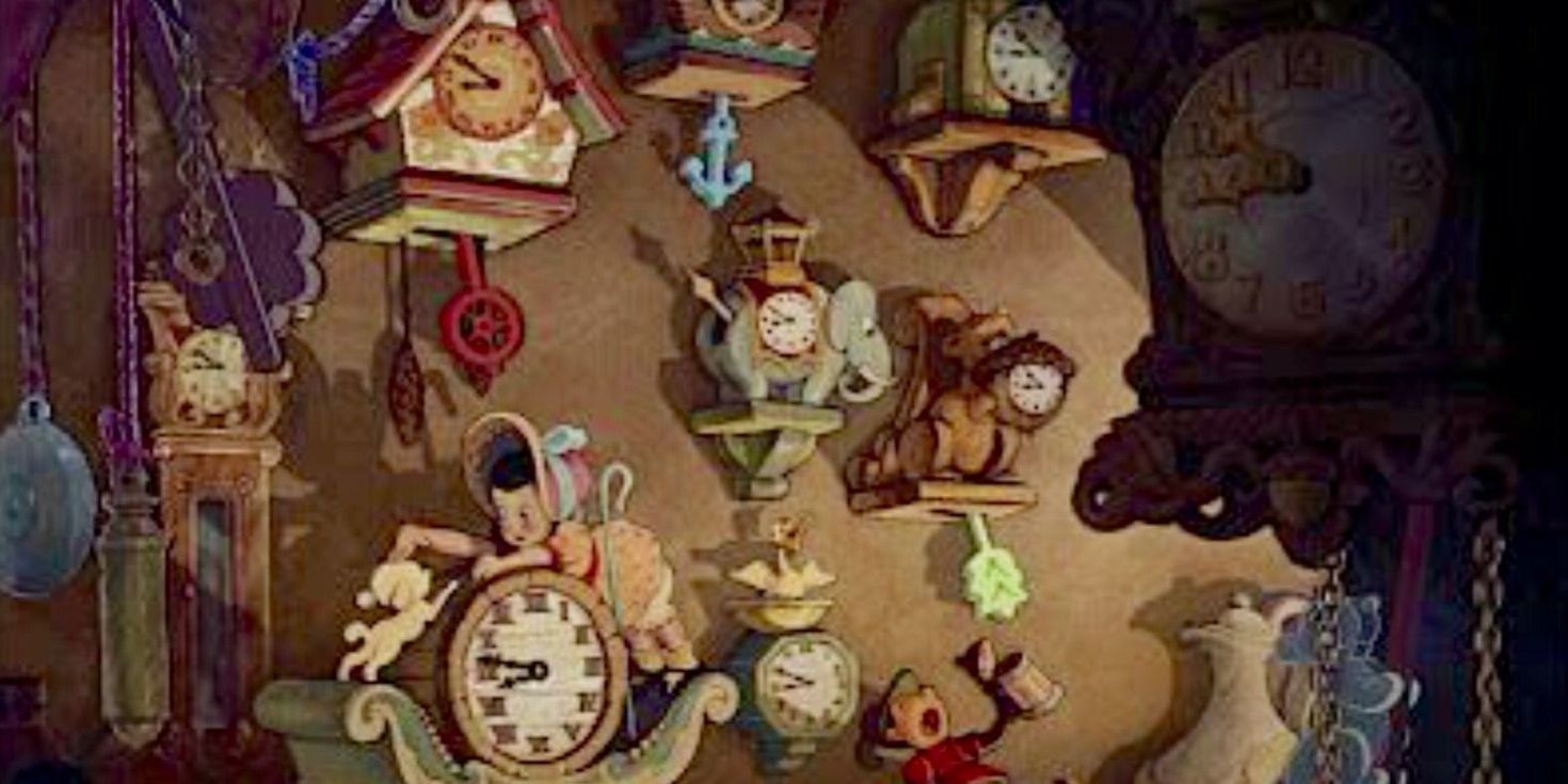 Clocks in Pinocchio 
