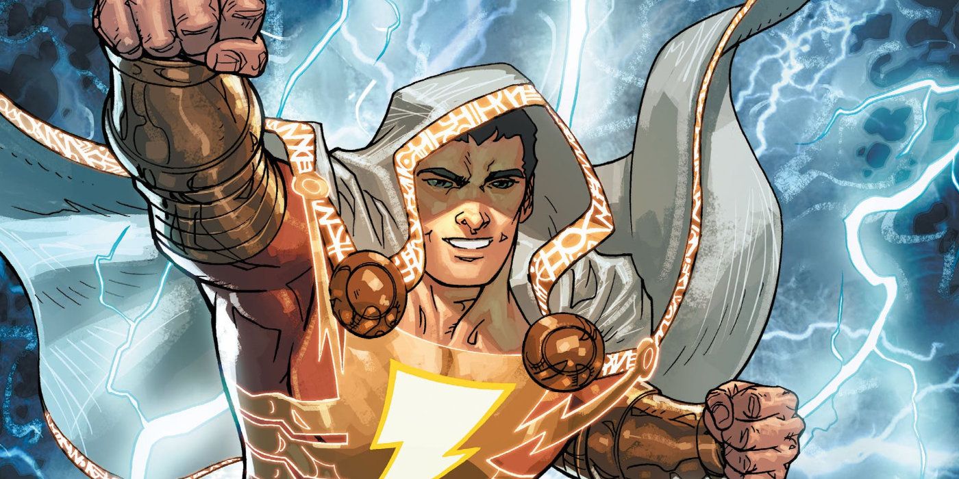 Shazam summons all his powers to fight evil