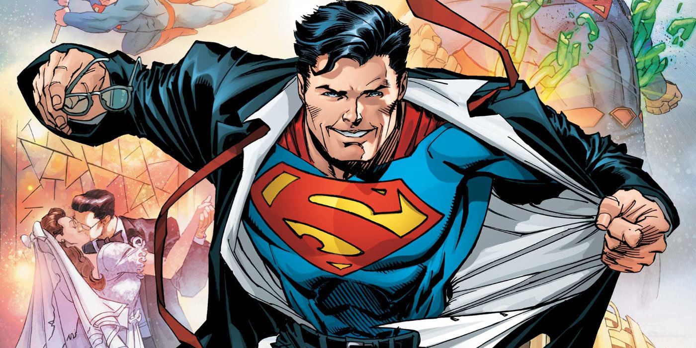 Clark Kent sheds his everyday attire to become the Man of Steel