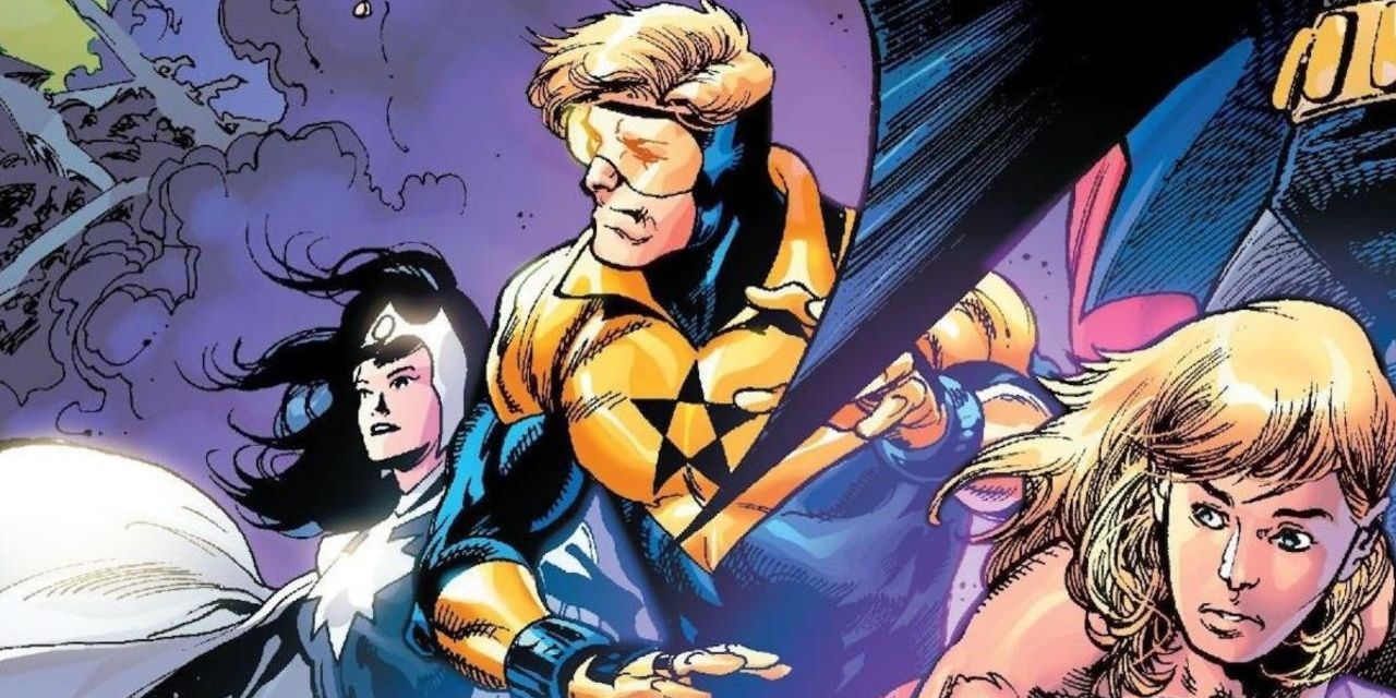 Booster Gold, Kamandi and Doctor Light in DC Generations Forged