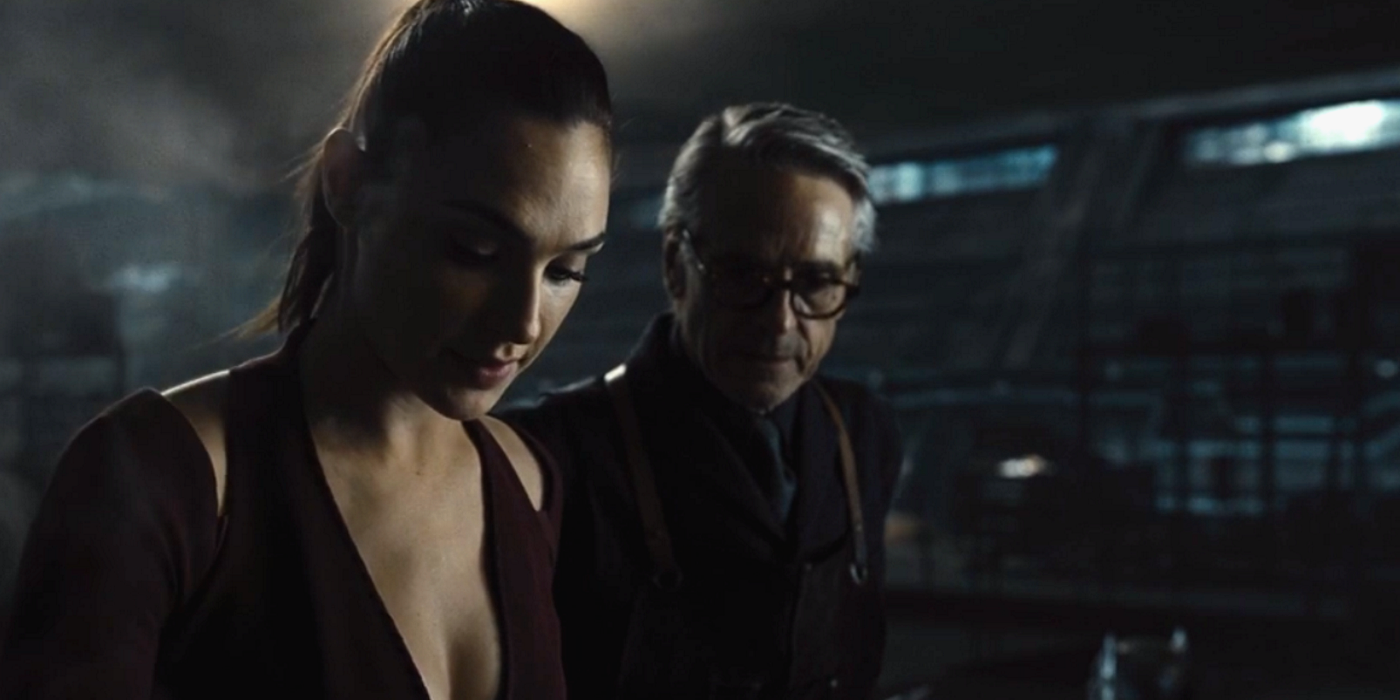 Diana And Alfred In Zack Snyder's Justice League