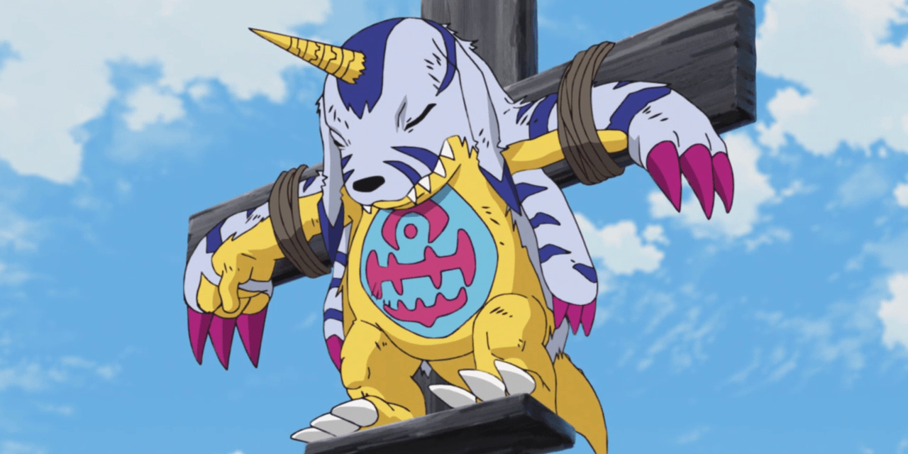 Crucified gabumon