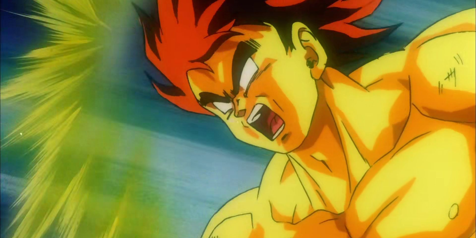Anime Dragon Ball Z Goku Pseudo Super Saiyan