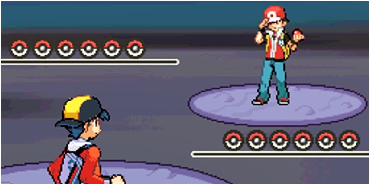 Ethan Vs Red battle in Pokemon Heartgold and Soulsilver.