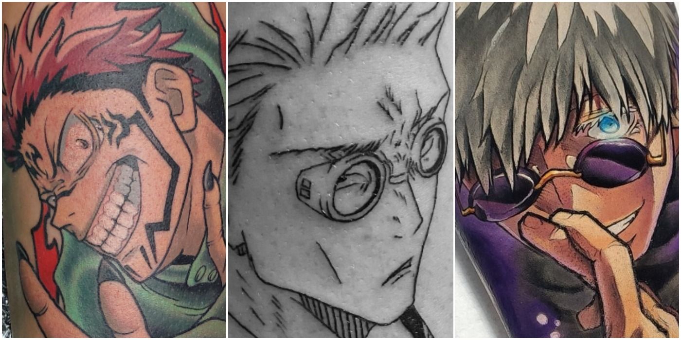 Gojou Satoru Tatuagem  Anime tattoos Tattoo arm designs Small dragon  tattoos
