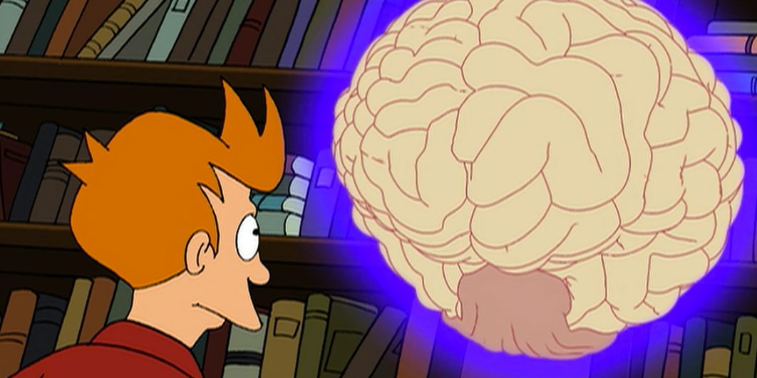 Animated Futurama The Day The Earth Stood Stupid Brain Spawn