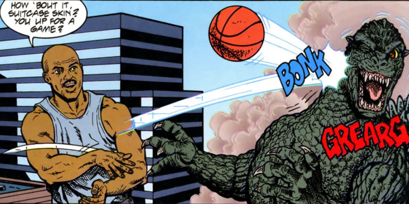 Godzilla vs Barkley