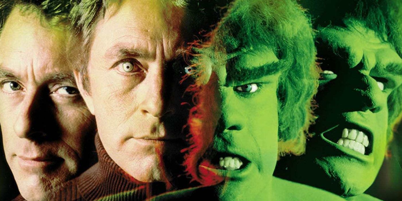 Bill Bixby and Lou Ferrigno in The Incredible Hulk TV series