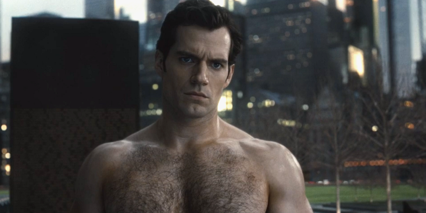 Henry Cavill In Zack Snyder's Justice League As Clark Kent Without A Mustache