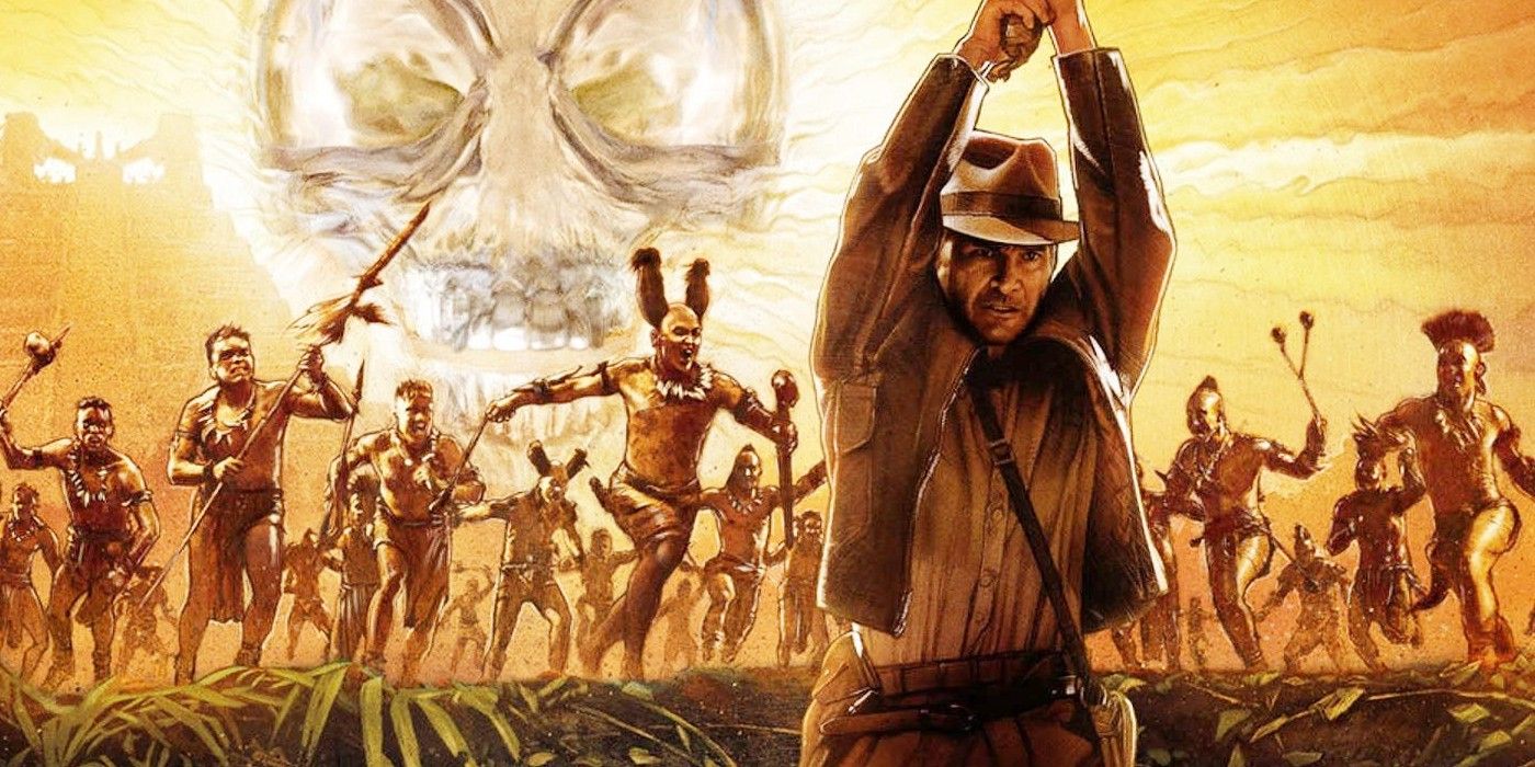 Indiana Jones and the Kingdom of the Crystal Skull poster art