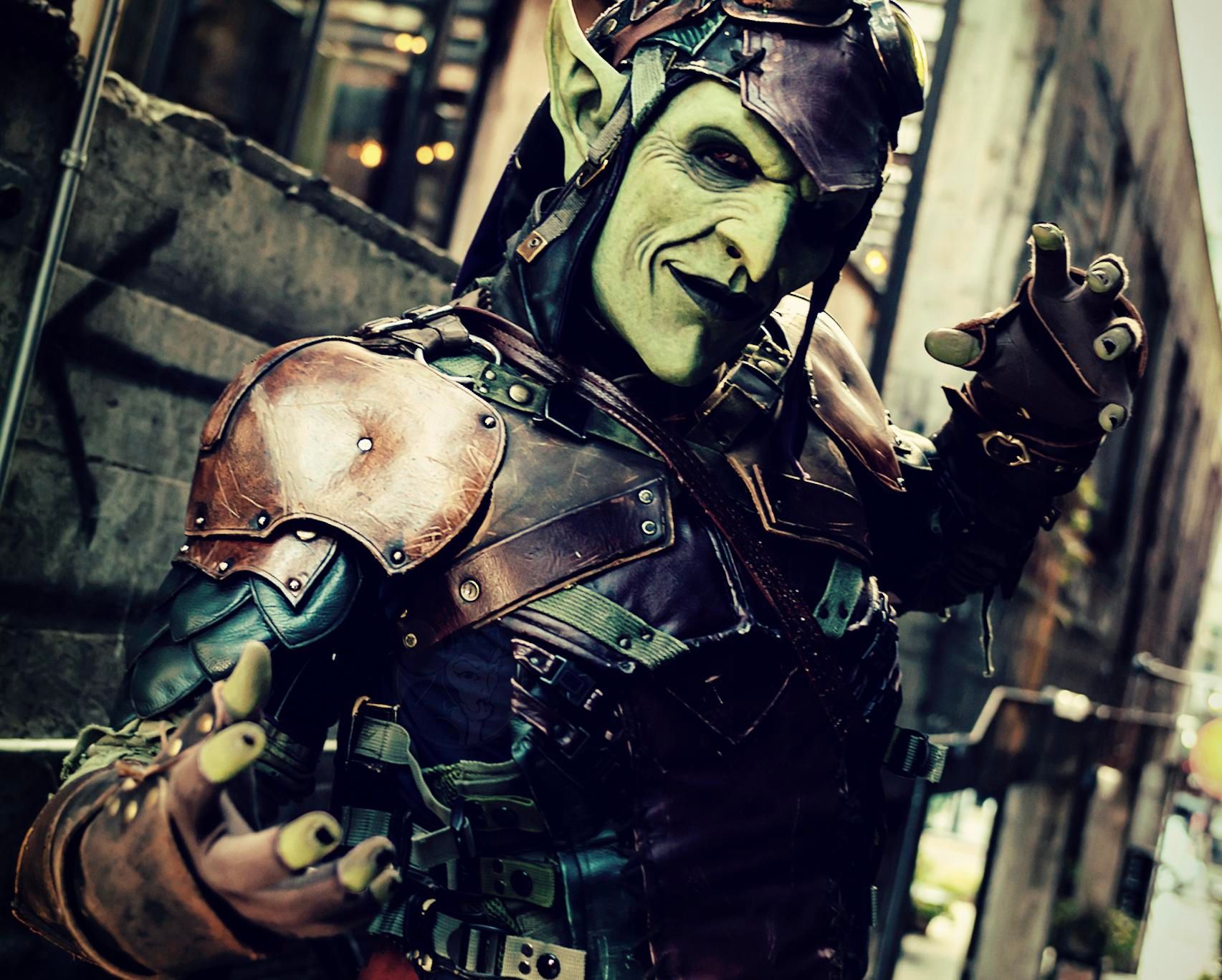 Jay Doherty cosplays the Green Goblin