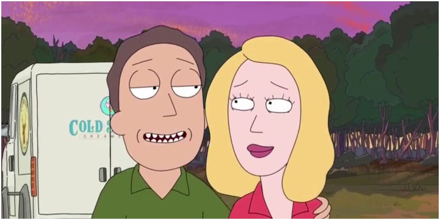 Jerry And Beth Smith in Rick and Morty