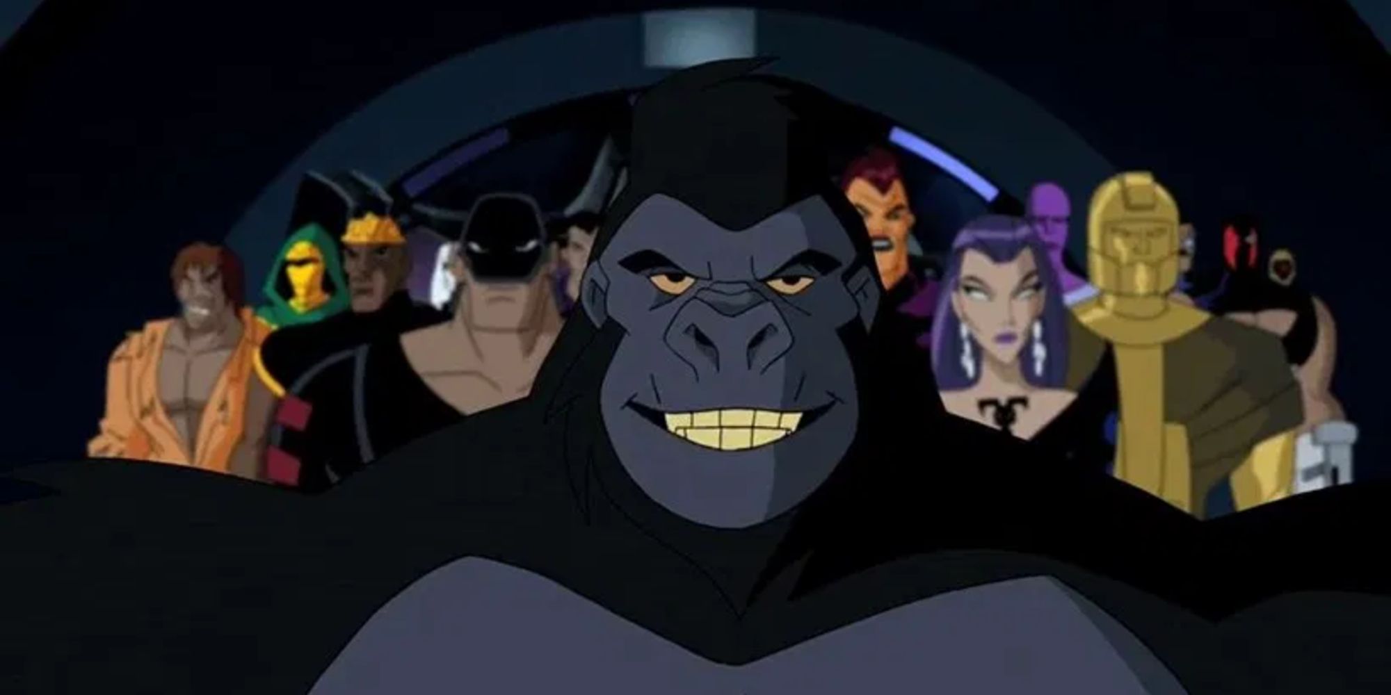 The villains of Justice League Unlimited