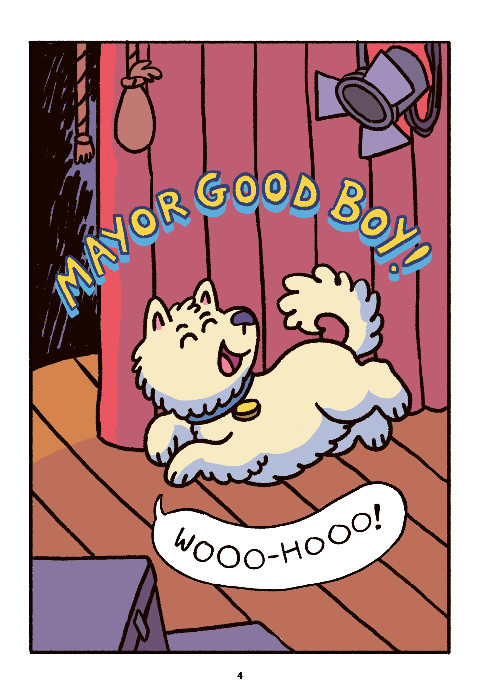 Mayor Good Boy Takes Office in Random House OGN Series