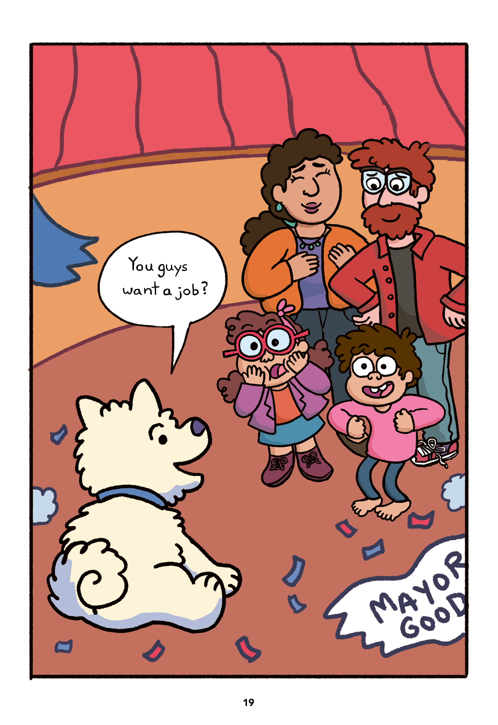 Mayor Good Boy Takes Office in Random House OGN Series