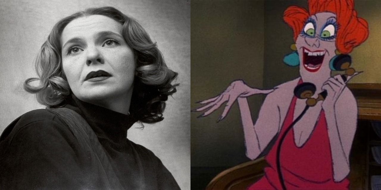 Madame Medusa (right) and Geraldine Page (left)