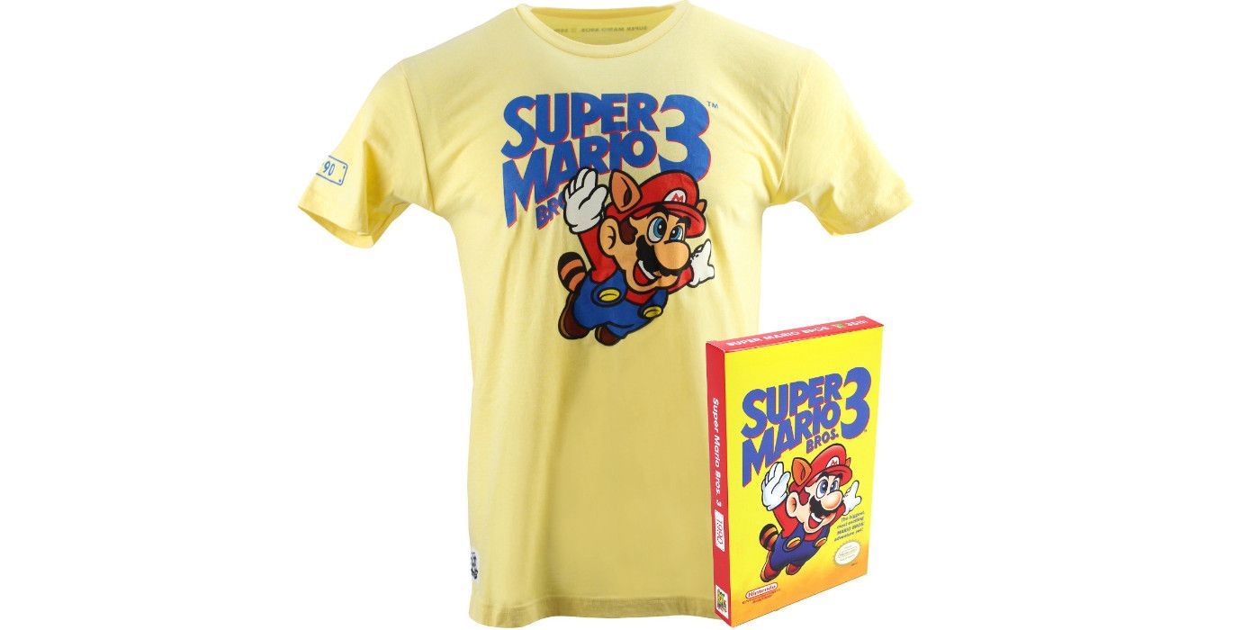Super Mario Brs 3 official shirt