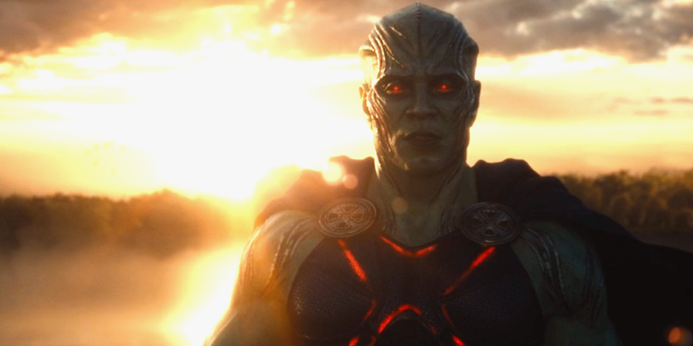 Martian Manhunter In Zack Snyder's Justice League
